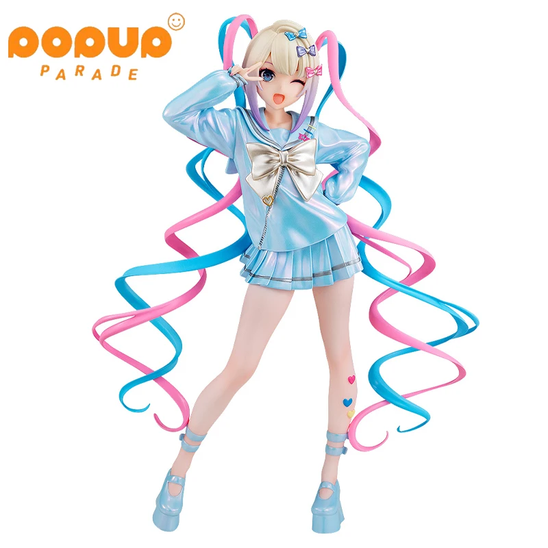 

Genuine Original Good Smile Figure POP UP PARADE KAngel NEEDY GIRL OVERDOSE Virtual Uploader 17cm PVC Action Anime Model Toys