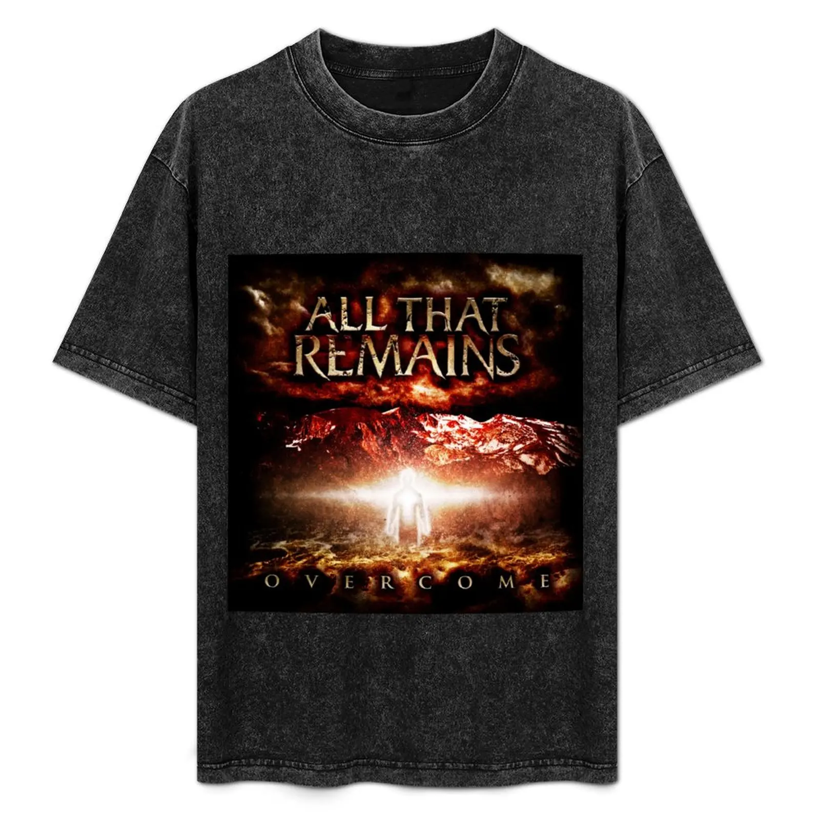 

All That Remains overcome T-Shirt Work Short Sleeve Cotton Top