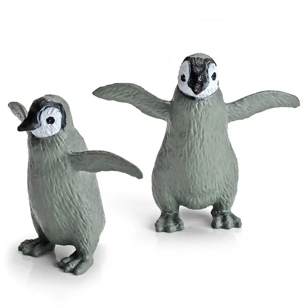 Simulação pinguins modelos animais modelo pólo sul pinguim figuras de ação educacional pvc boneca pólo sul animais crianças brinquedos