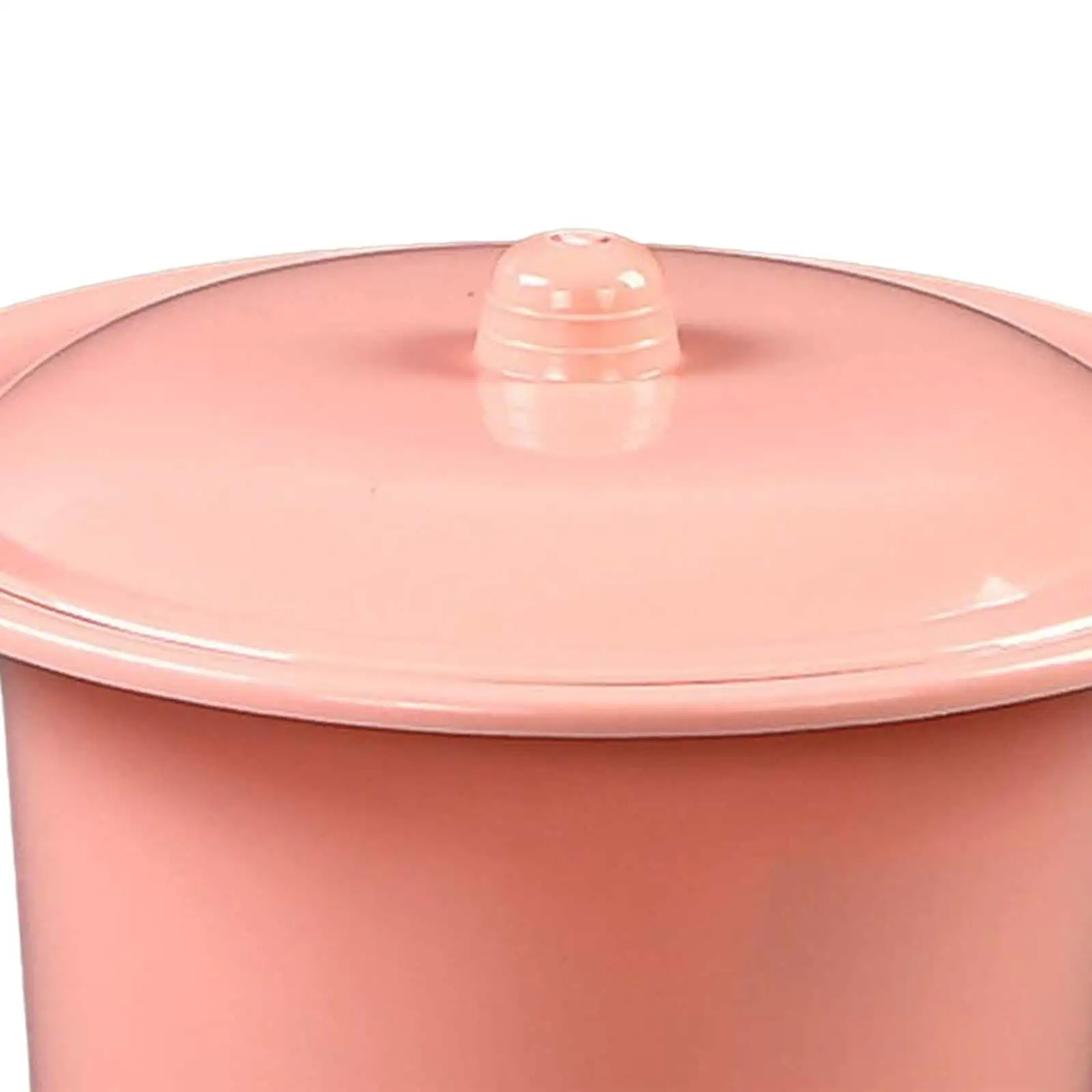 Compact Spittoon Splashproof with Lid Lightweight Durable Urine Pot Pee Potty Bedpan for Emergency Camping Car Home Elderly