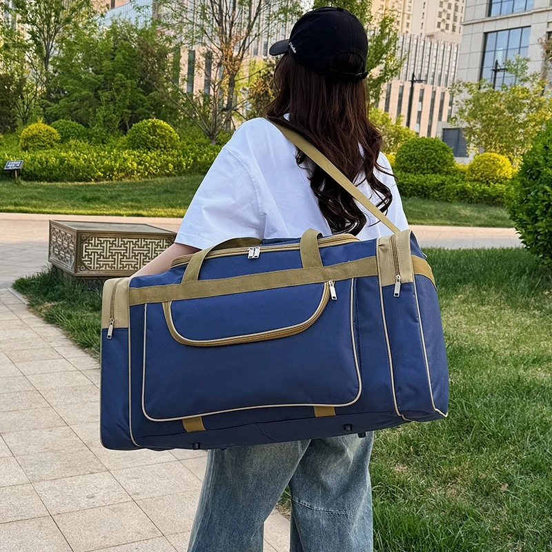 

Waterproof Large Capaci Casual Travel Bag ex Lightweight Che-In Bag Staing Suitcase for Travel And Leisure