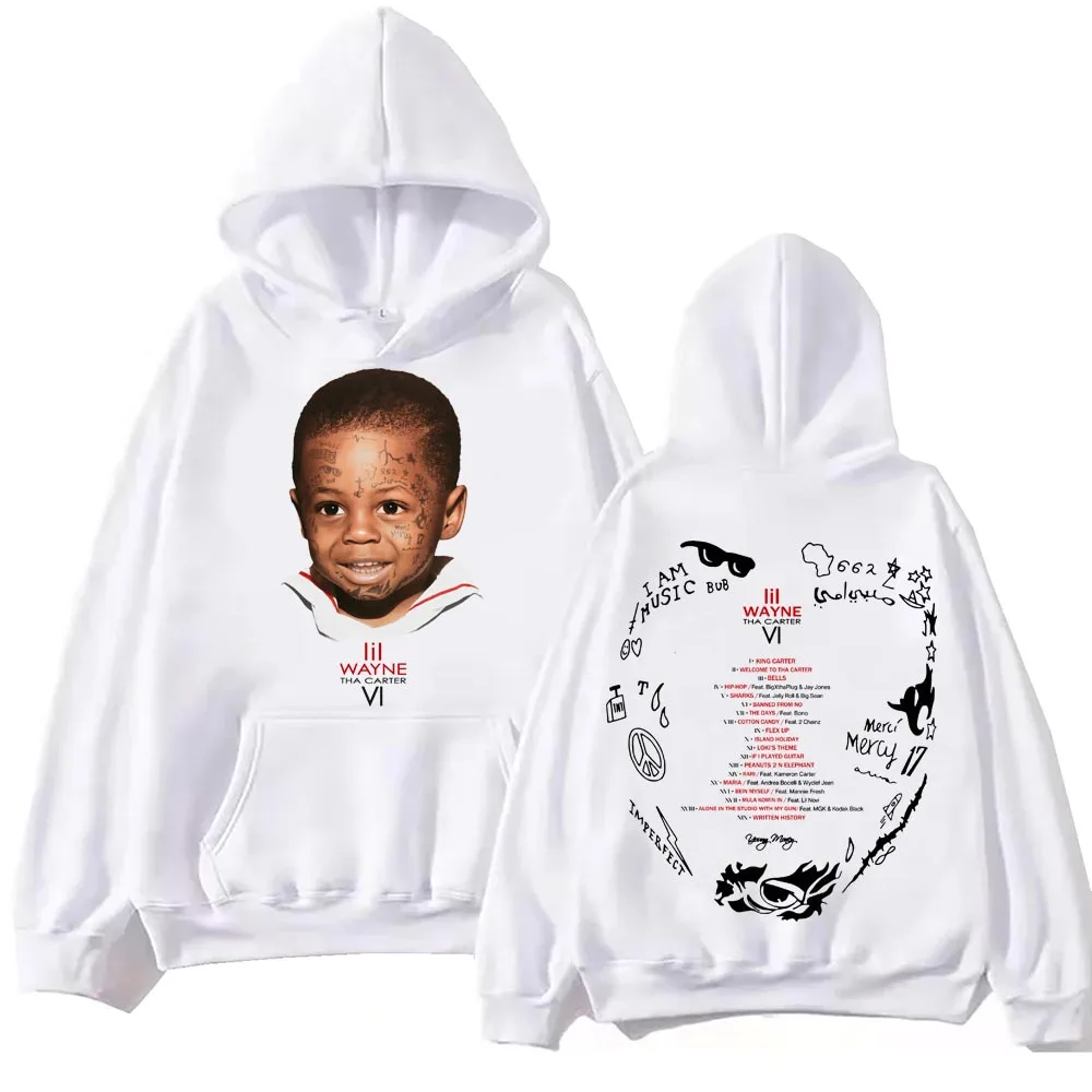 ليل واين ثا كارتر هوديي هاراجوكو الهيب هوب البلوز القمم البلوز هدية #1