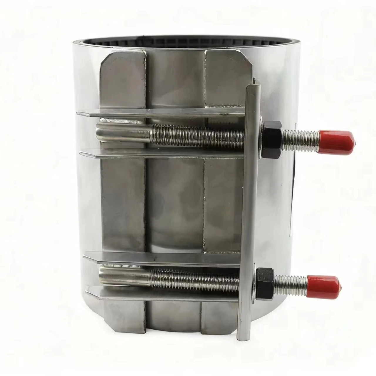 stainless-steel-plate-type-double-band-three-tee-pipe-leak-repair-clamp-diversion-fittings-industrial-pipelines-sewage-pipe