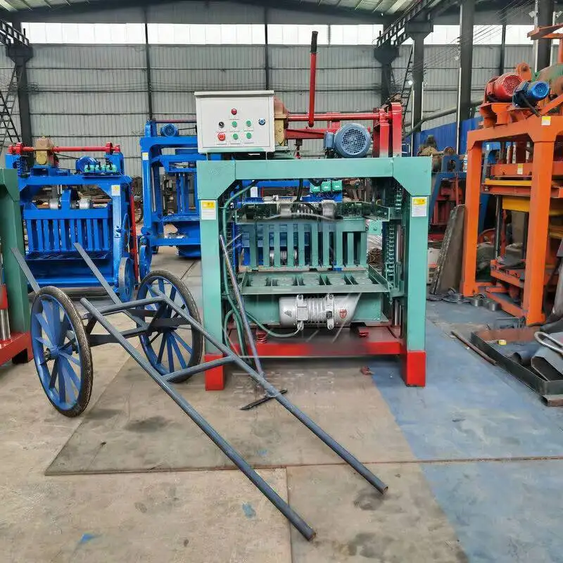 Multi Shape Hollow Concrete Block Maker Automatic Full Set Brick Making Hine