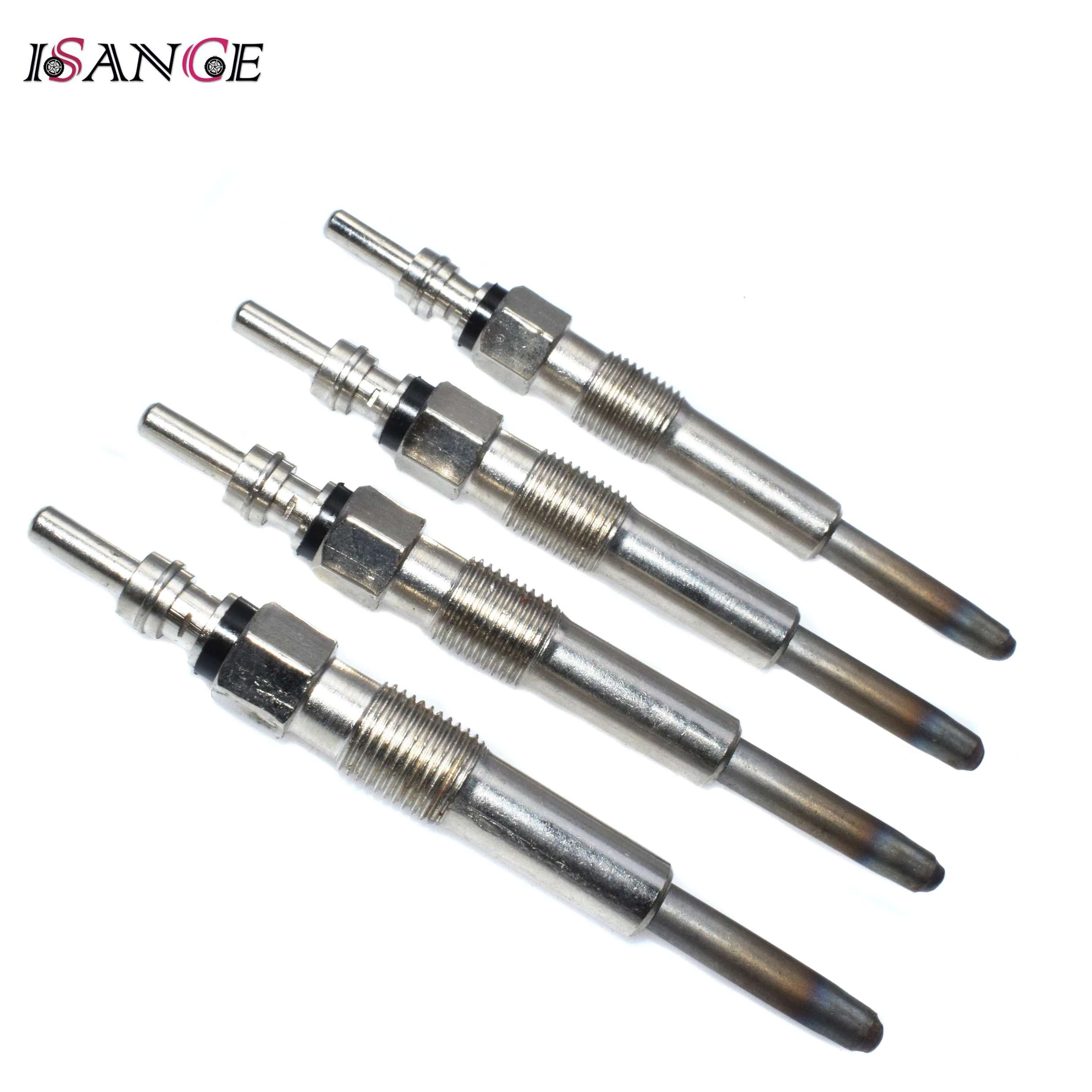 4 Pcs N10140105 Glow Plugs For Nissan Audi VW Seat Skoda Renault Vauxhall Opel Beetle Golf Jetta Passat Movano Vivaro 1.9 TDI