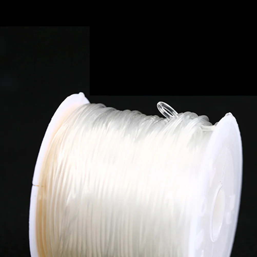 

8 шт. эластичная веревка 0,5 мм ТПУ с кристаллами, нить для изготовления ювелирных изделий для браслета, ожерелья, ремесло, сделай сам, светло-синий, красный, белый, желтый, черный