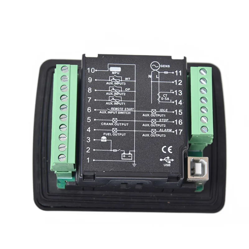 kit xeon Mebay DC30D generator control module small diesel generator set controller panel for gas generator automatic start