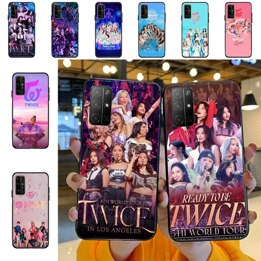 

Korean Girl Group T-TWICE Phone Case For Huawei Honor 10 Lite 9 20 7A 9X 30 50 60 70 Pro Plus Soft Silicone Cover