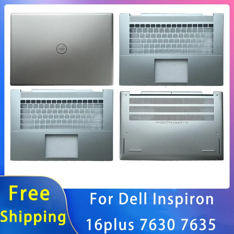 New For Dell Inspiron 16plus 7630 7635 S9;Replacemen Laptop Accessories Lcd Back Cover/Palmrest/Bottom With LOGO 0PNHNK