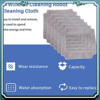 Premium 6PCS Window Cleaning Robot Mop Cloth Cleaning Rag Towel Dust Cloth Cleaning Cloth For LIECTROUX YW209