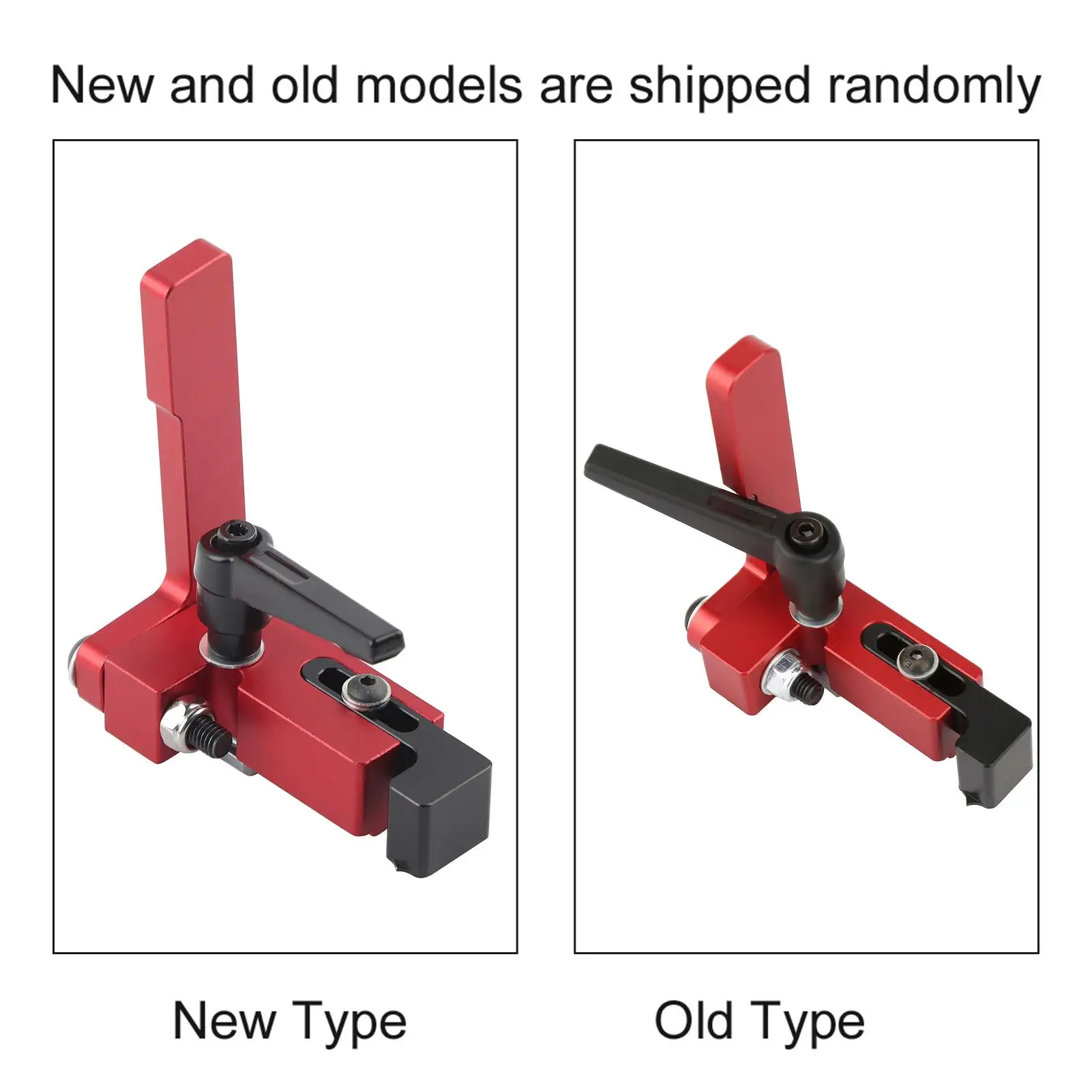 Type-75 Alloy Steel T-Slot Stopper for Woodworking Miter Track - Sliding Bracket Chute Limiter Block