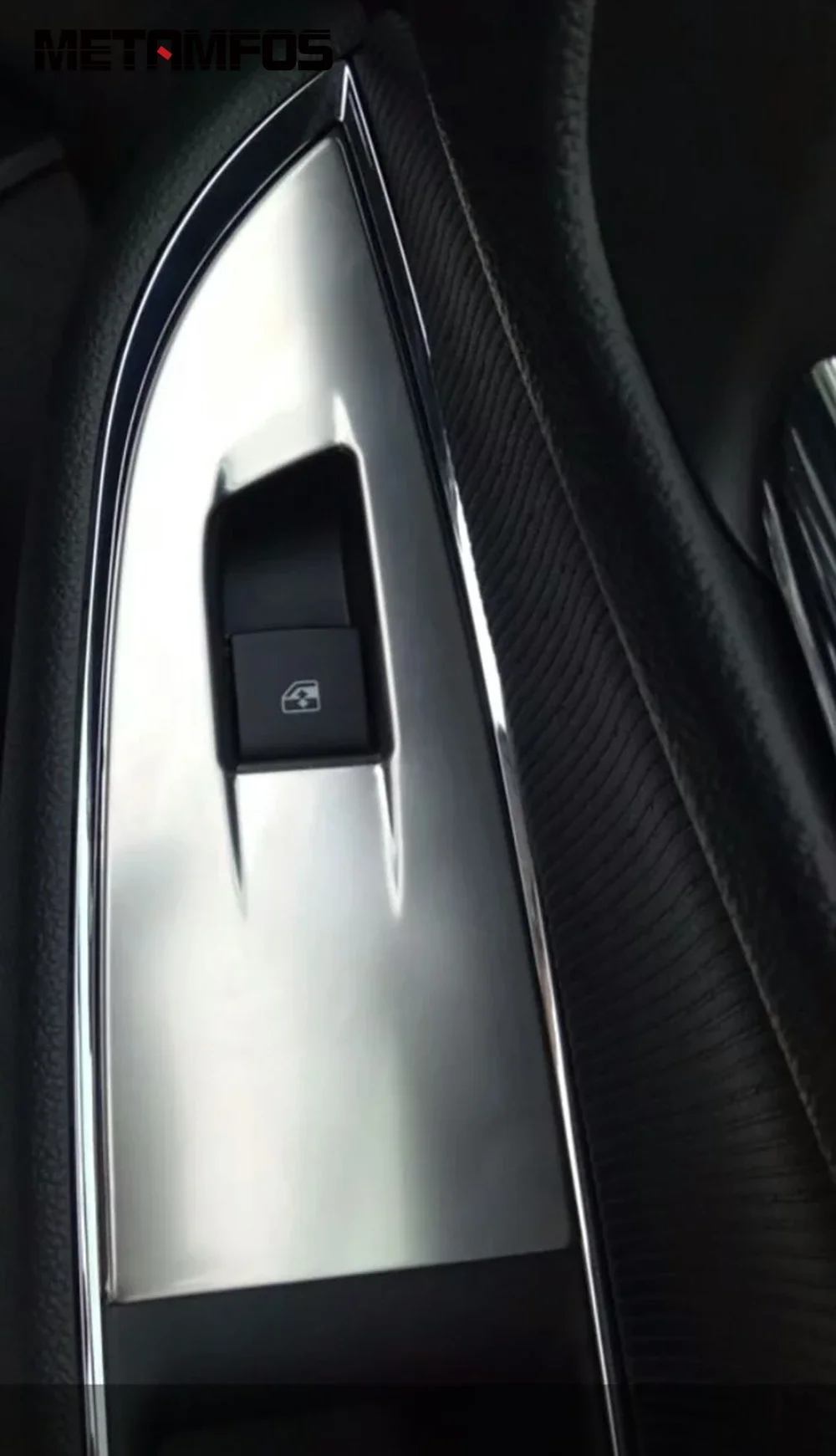 Window Lift Switch Cover Trim Inside Door Armrest Frame For Chevrolet Cruze 2016 2017 2018 Stainless Steel Interior Accessories