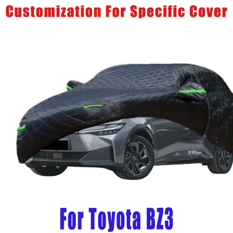 

For Toyota BZ3 Hail prevention cover auto rain protection, scratch protection, paint peeling protection, car Snow prevention