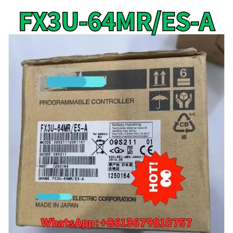 brand-new PLC FX3U-64MR/ES-A Fast Shipping