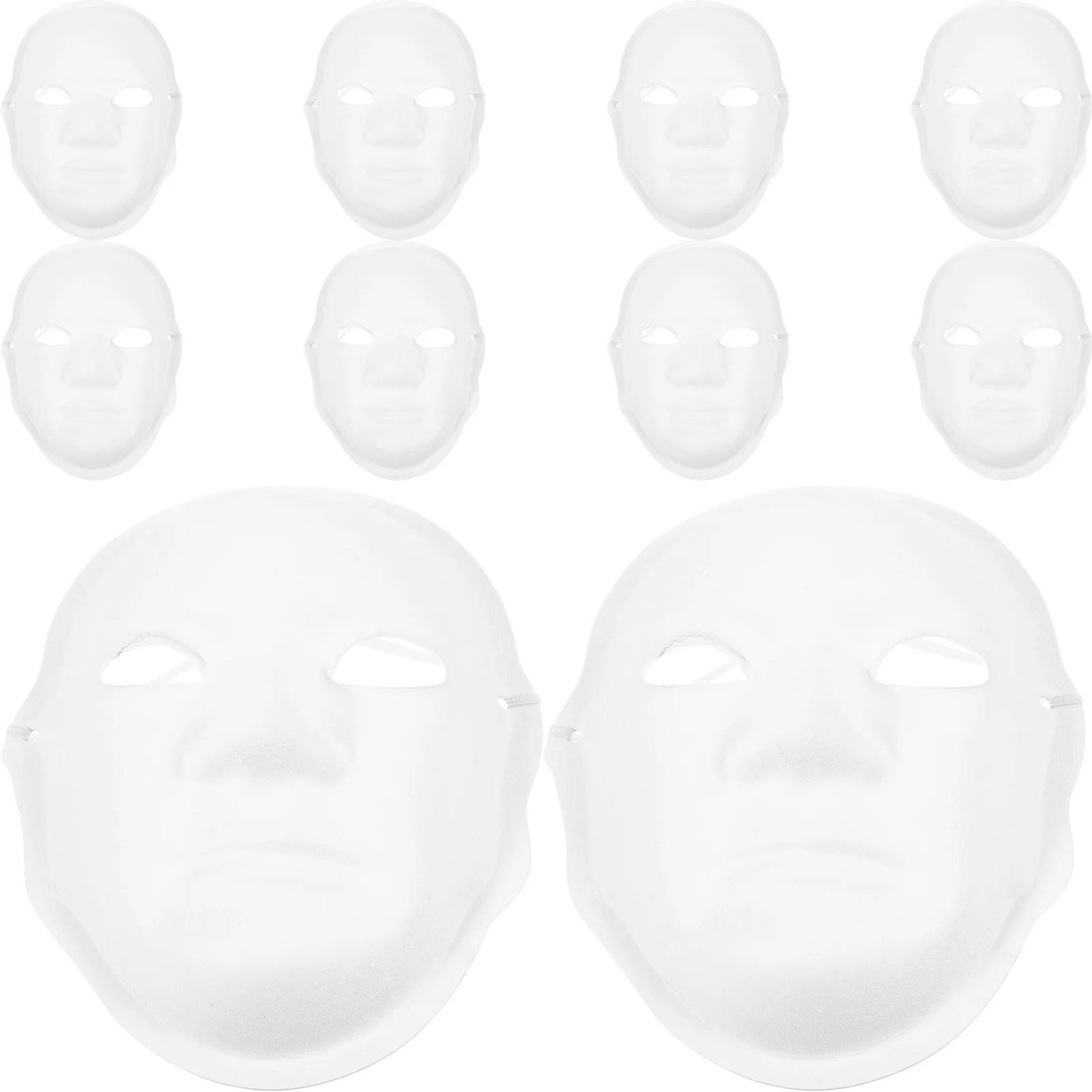 หน้ากากกระดาษลายหน้ากากปักกิ่ง 10 ชิ้น สำหรับเด็ก ทำสีเอง งานฝีมือ ปาร์ตี้ ฮาโลวีน คอสเพลย์ ของขวัญ