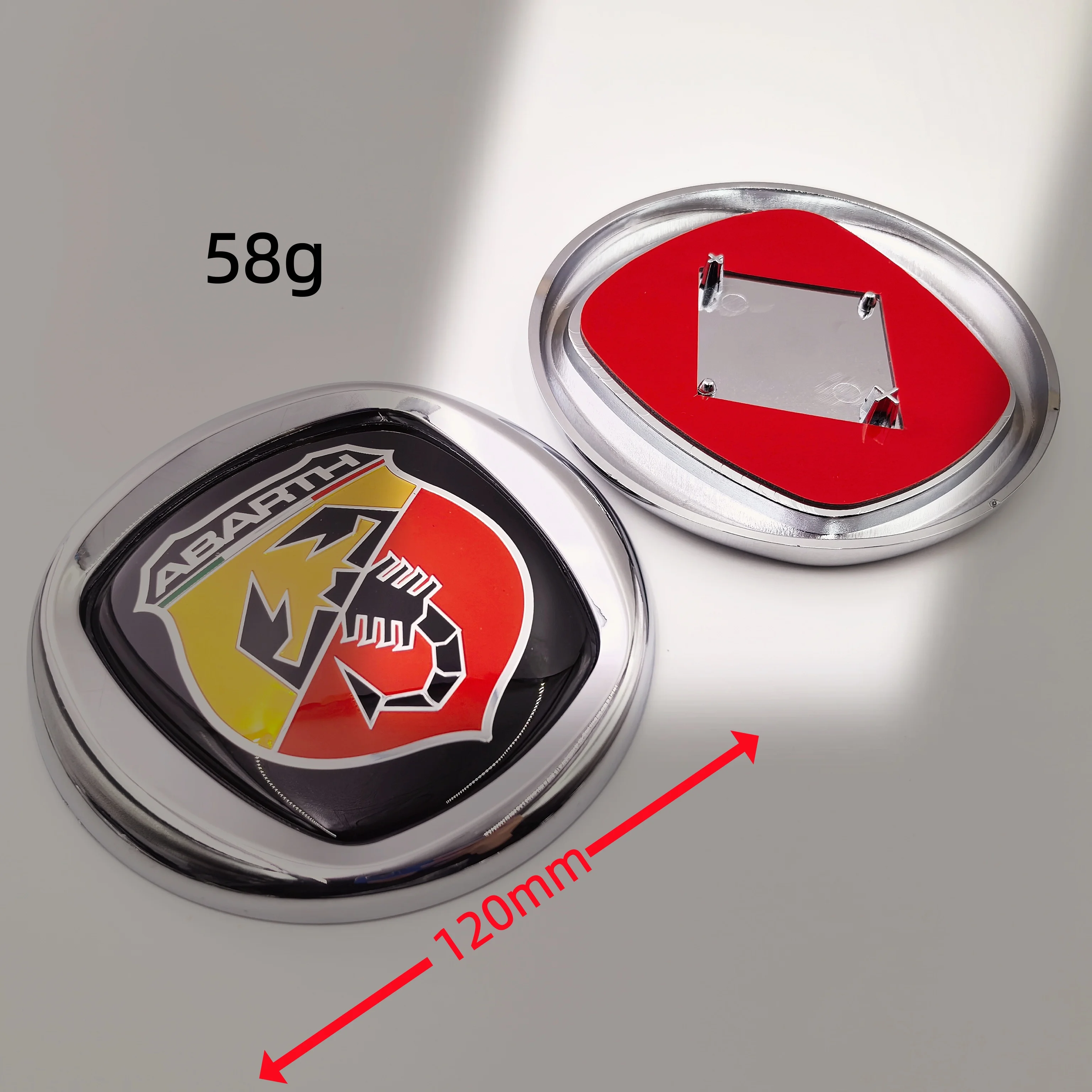Fiat 500 Abarth 85/90/95/100/120MM Auto-Emblem-Aufkleber für Motorhaube & Kofferraum, Auto-Abzeichen für Motorhaube und Kofferraum – Detail 26