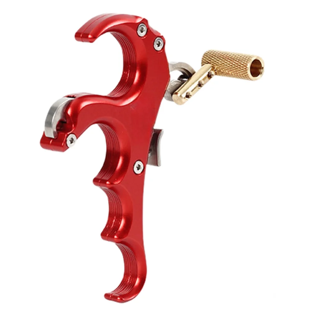

Adjustable Trigger For Archers Black red gold blue Compound Bow Release Lightweight 140g Ergonomic Grip For Hunting