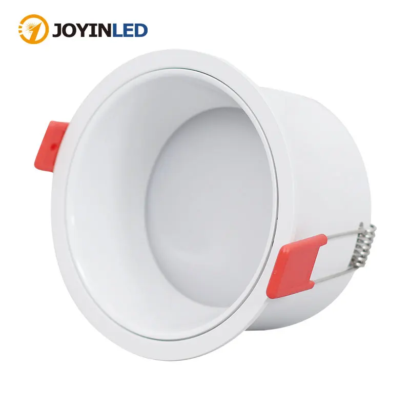 Zigbee – spot lumineux LED encastrable pour maison connectée, rond, carré, simple, deux ou trois têtes, luminaire de plafond