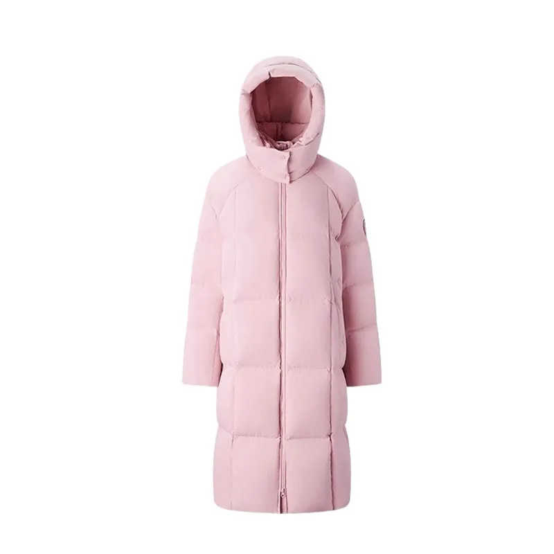 Chericom سترة منتفخة جديدة أوزة أسفل ملء الوقوف طوق يندبروف الأصفاد جيوب معطف سميكة طويلة ملابس خارجية Y318119Y
