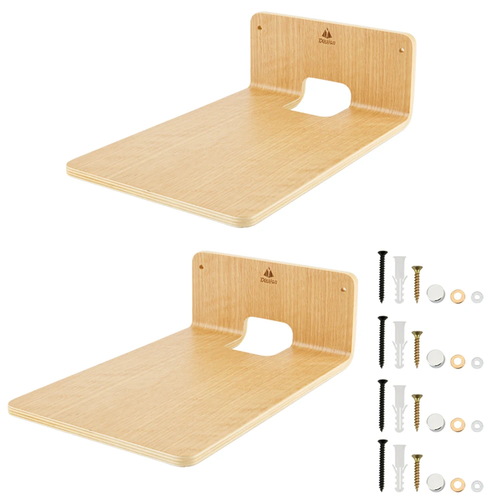 2 حزمة المتكلم جدار يتصاعد رف الكتب مكبرات الصوت رفوف عائمة جدار جبل حامل مكبر الصوت ل Edifier R1280T/R1280DB/R1700BT