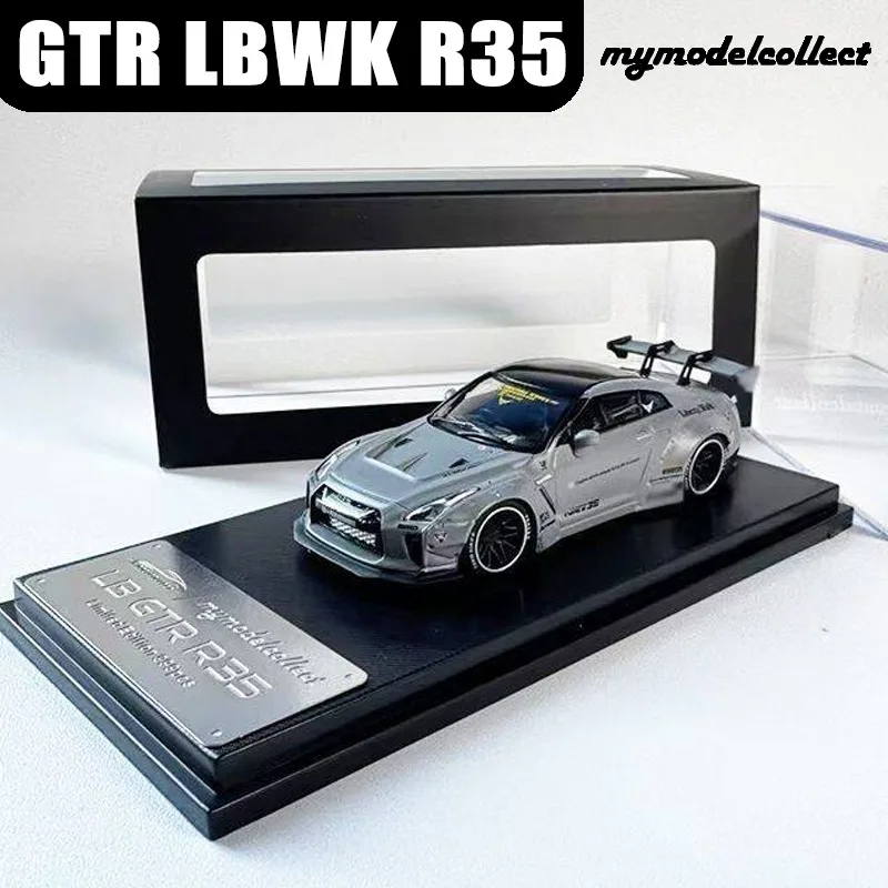 MC 1/64 GTR LBWK R35 Alloy Motor Vehicle Toy Die-casting Metal