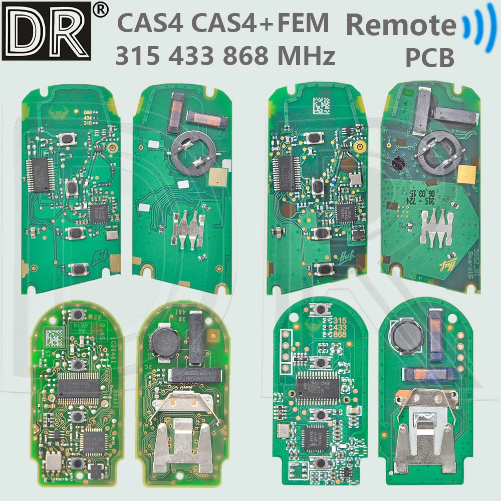 DR CAS4 CAS4+ FEM BDC ID49 PCF7945P/PCF7953P Chip 315/433.9/868MHz Car Remote Key Aftermarket/OEM PCB For BMW 1 3 5 7 Series