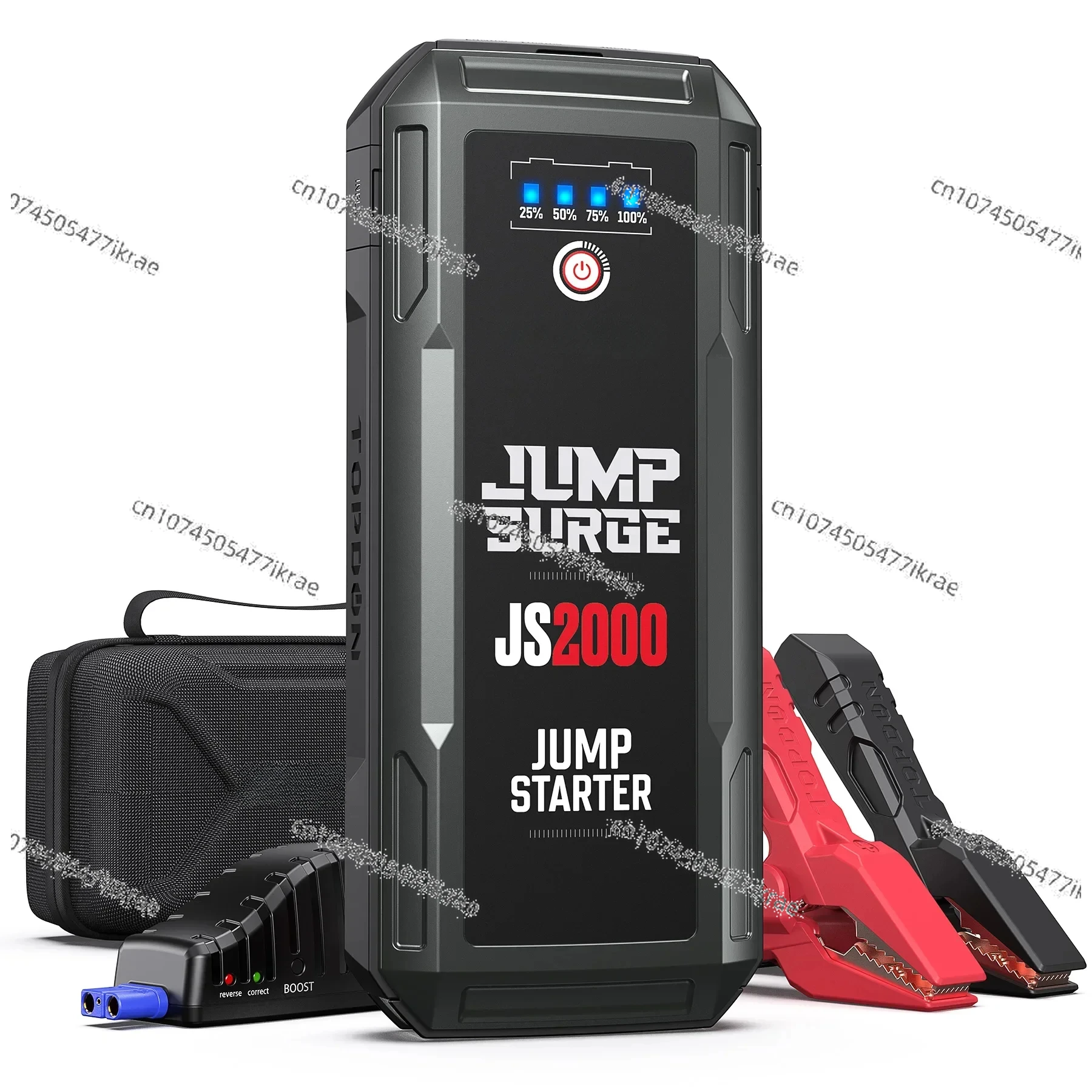 for 2000A 12V Lithium Multi-Function Emergency Portable Vehicle Car Battery Booster Pack Jumpstarter Power Bank Jump Starter