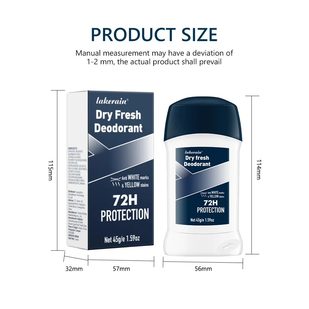 남자 전신 냄새 겨드랑이 땀 탈취제 크림 남성용 탈취제는 겨드랑이 냄새와 땀을 제거합니다 오래 지속되는 아로마 스킨 케어