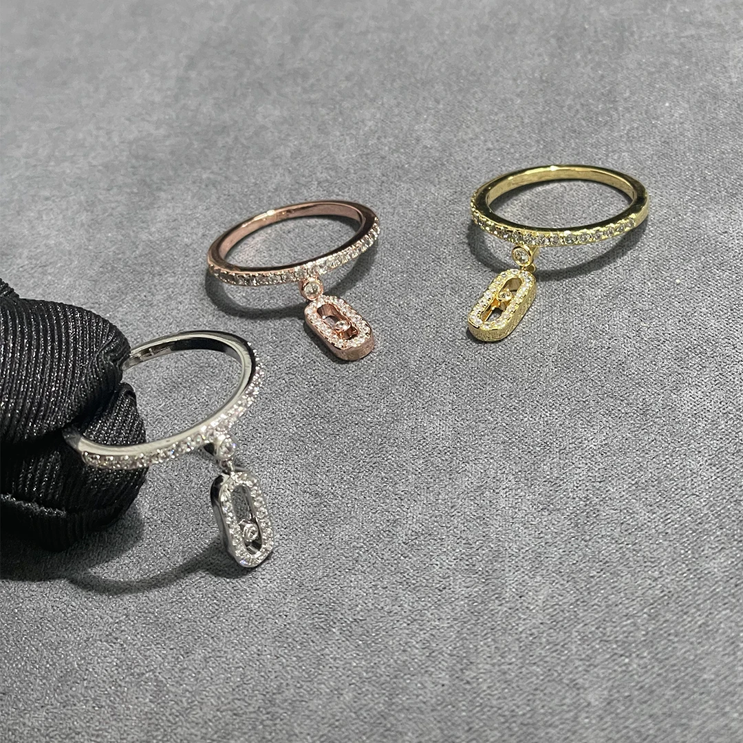 

Classic Jewelry 925 Pure Silver Pendant Ring For Women, Popular Wedding Jewelry In Europe And America Proposal Diamond Ring