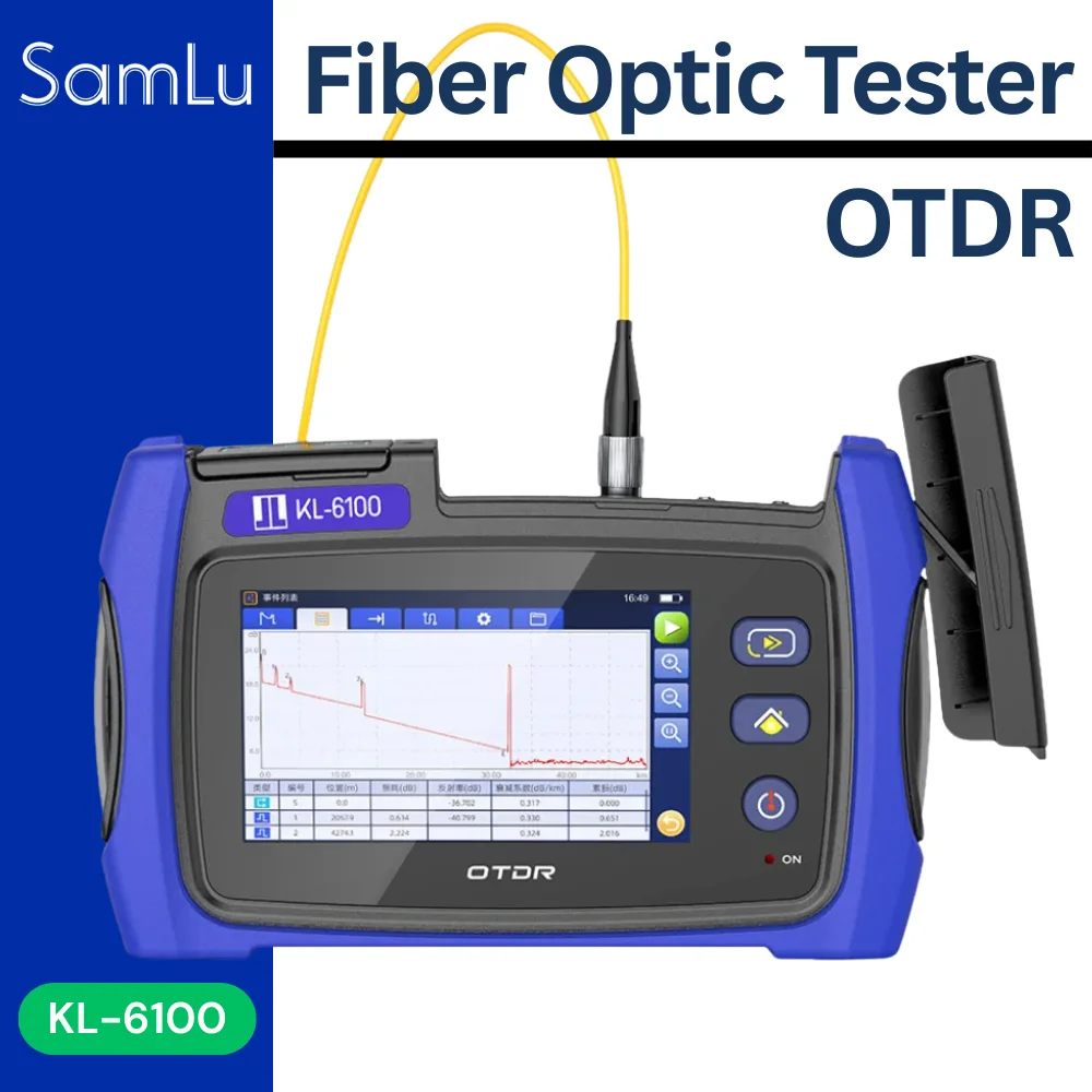 Summitek Mini JILONG KL-6100 Series OTDR KL-6100-S2 1310/1550Nm 31/29Db 4.3 Inch Touch Screen