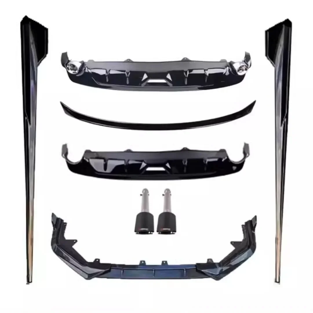 

For Honda Integra 2022 2023 Modified Rear Lip Spoiler Side Skirt Tail Wing Tail Throat Assembly Auto Accessories
