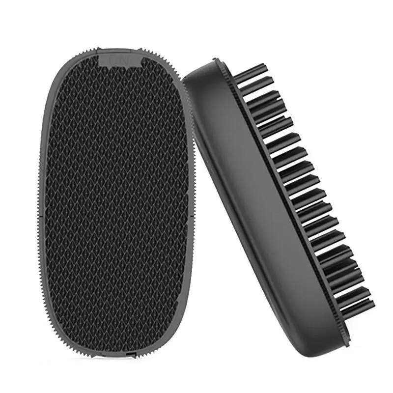 Dog Brush For Shedding Dual Sided Grooming Pet Brush Efficient Deshedding Tool For Dogs Cats Horses Goats Cow Portable Massage