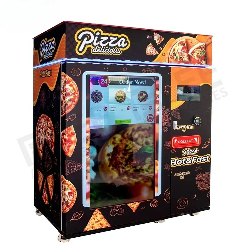 

Автоматический робот-повар YG для приготовления пиццы на открытом воздухе, полностью автоматический вендинговый аппарат для пиццы, фастфуд