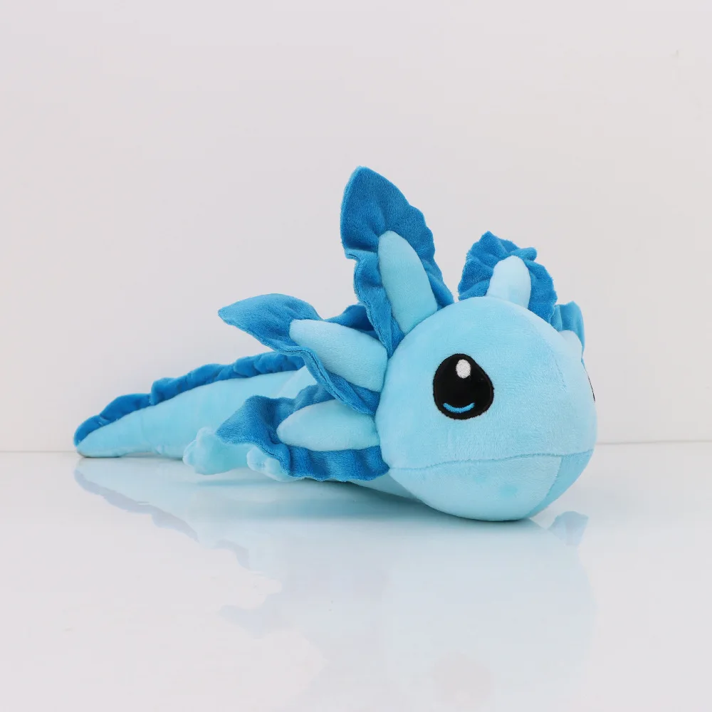 42 سنتيمتر Axolotl ألعاب من القطيفة نابض بالحياة عيون كبيرة سحلية أفخم الدمى محشوة ألعاب حيوانات هدايا أعياد ميلاد للأطفال ديكور المنزل مهرجان الهدايا #6