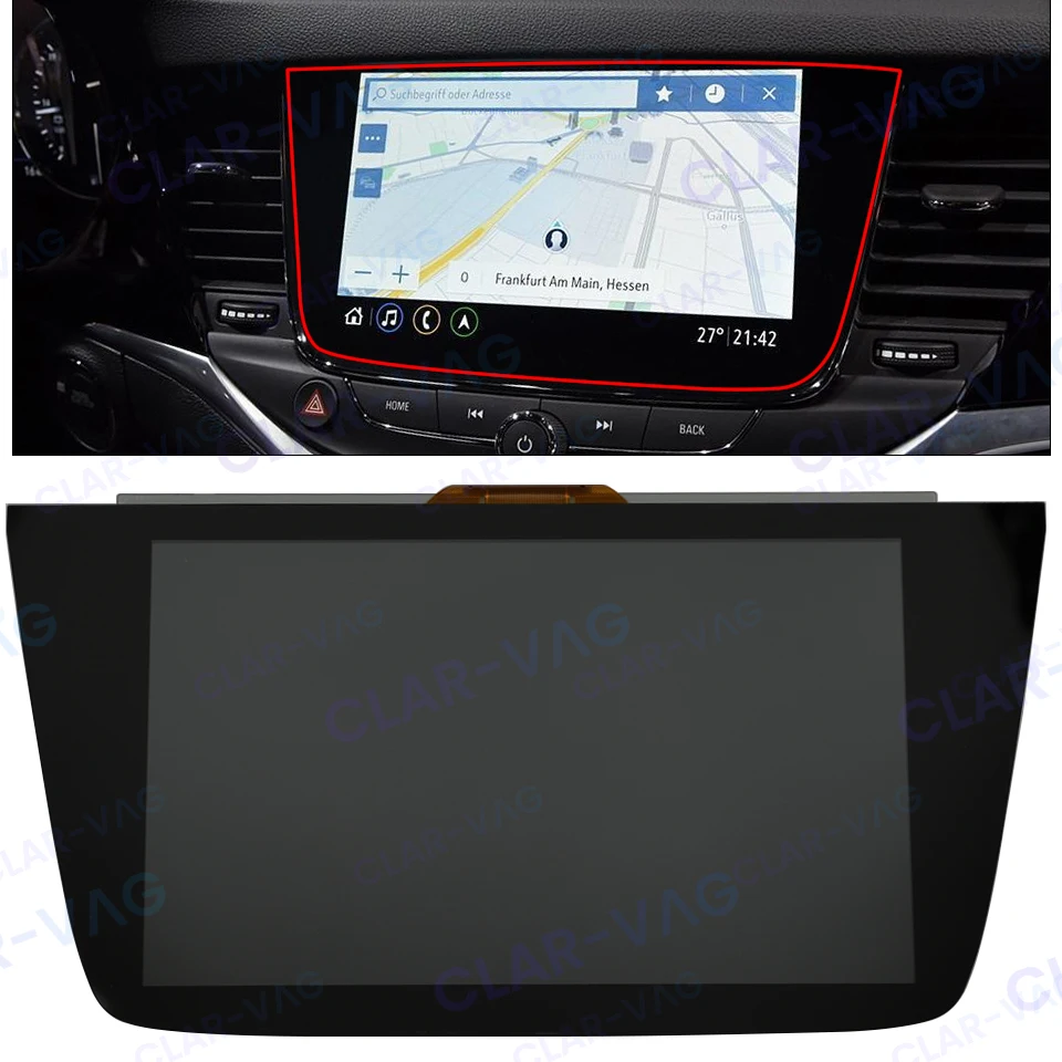 OEM 8 Inch Touch Screen LCD Display Assembly for Opel Astra K Car DVD GPS navigation LQ080Y5DZ06 LQ080Y5DZ10