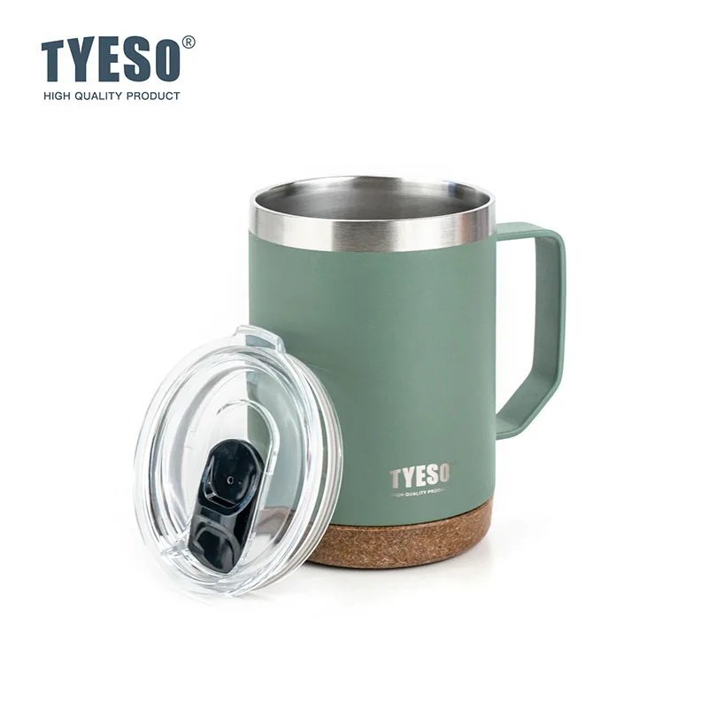 TYESO TS-8836/TS-8837 530ml/710ml 304 Stainless Steel Thermos Tumbler Bottle With Handle Insulated Flask Vacuum Water Cup