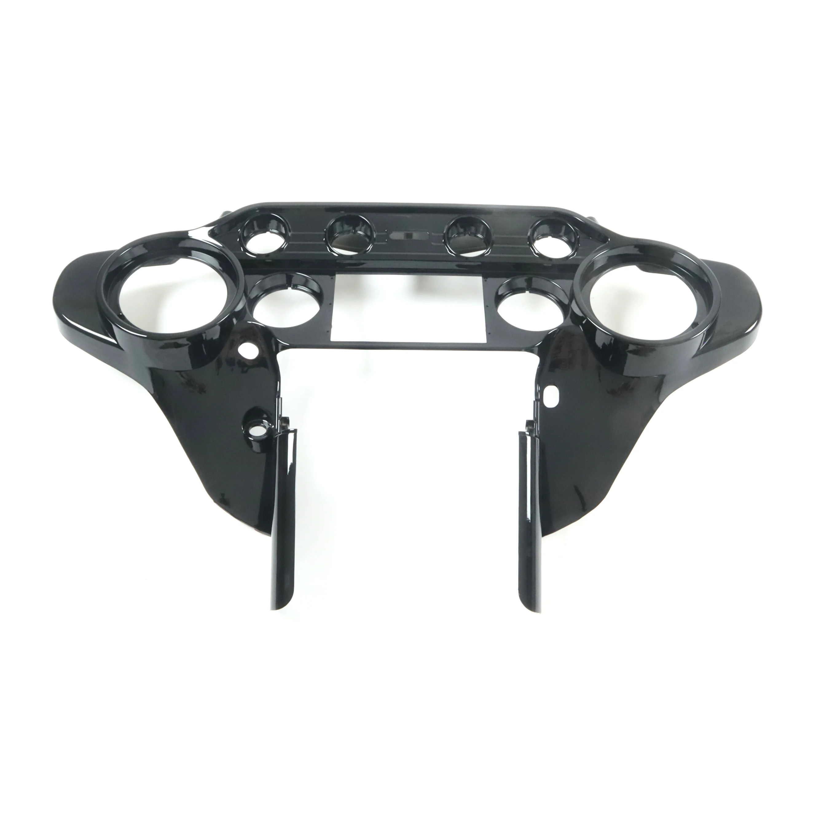 6.5 Inch Unpainted With Double Din GPS Stereo Tray for Harley 1996-2013 Speaker Inner Fairing