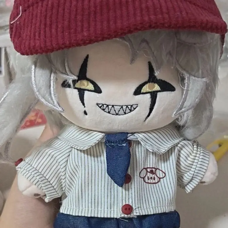 

20cm Circus Pierrot Plush Cute Kawaii Stuffed Doll Anime Figure Pillow Cosplay Birthday Gift
