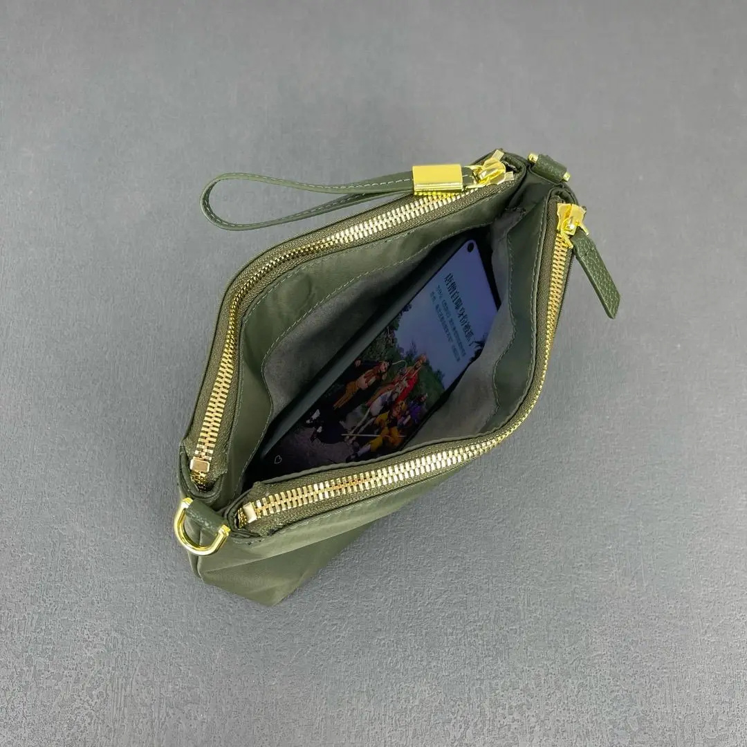 Borsa a tracolla impermeabile da donna, borsa a tracolla multiuso in nylon leggero 196679