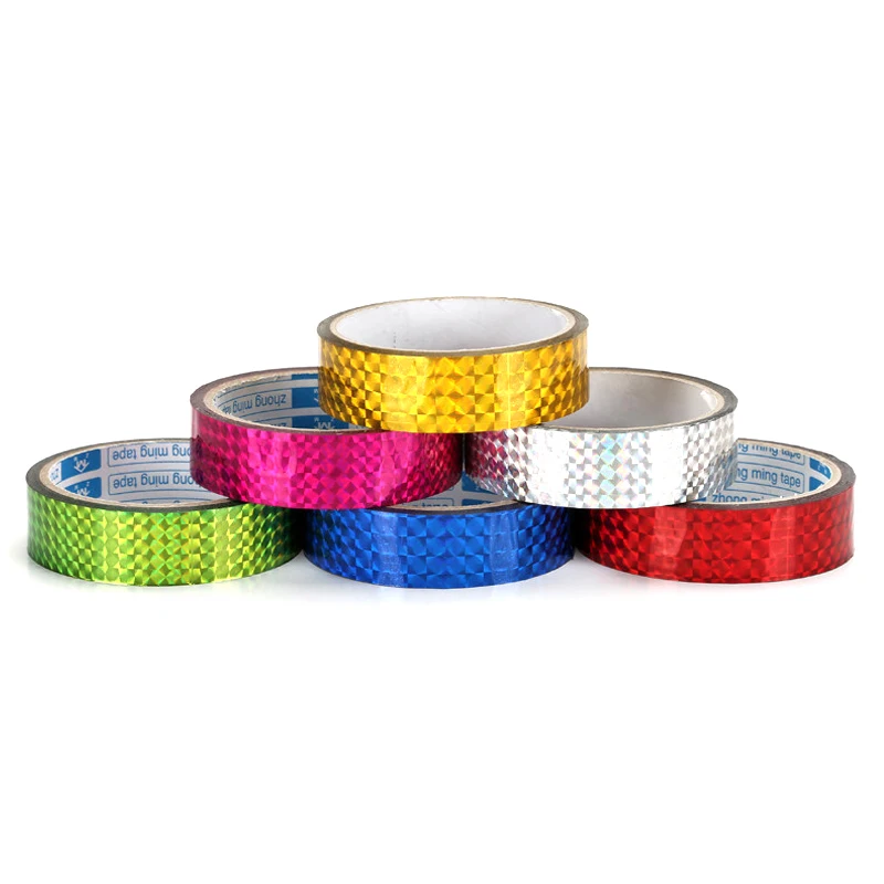 30M Ritmische Gymnastiek Ring Decoratie Holografische Glitter Tape Artistieke Hoops Stick Stickers Flash Tape DIY