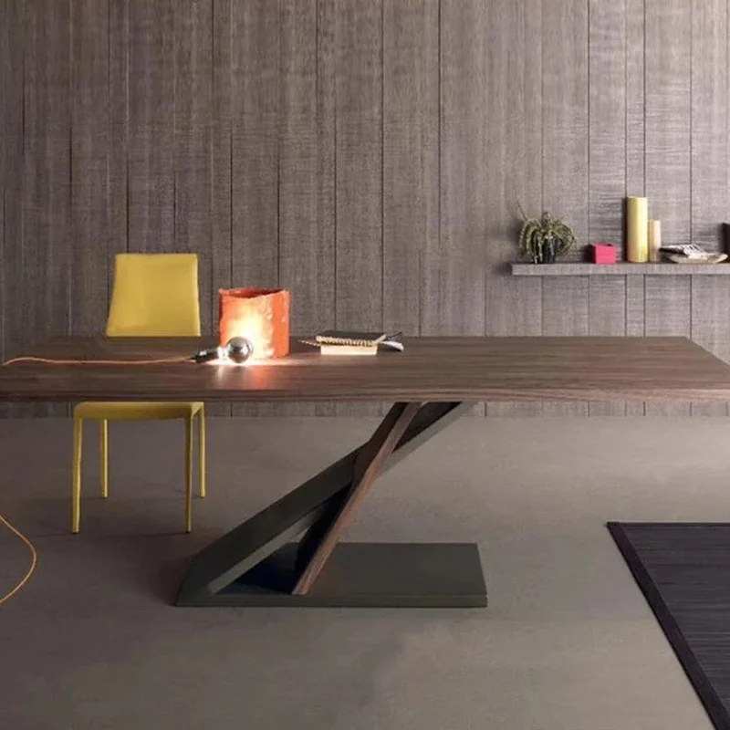 

Desk Computer Office Furniture Room Tables Writing Table Workstation Desktop Reading Minimalist Workshop Bureau De Travail Home