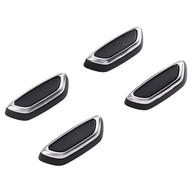 ABTD-For Cadillac CT6 Seat Adjuster Switch Knob Covers Set Of 4 23219457 23219459 For Front Rear Seat Up/Down Adjustment Buttons