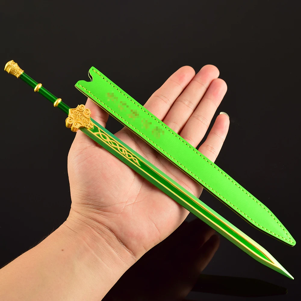 30cm/11.81in A Record of A Mortal's Journey To Immortality Film and Television Peripheral Hanli Qingzhu Fengyun Sword Metal Boy