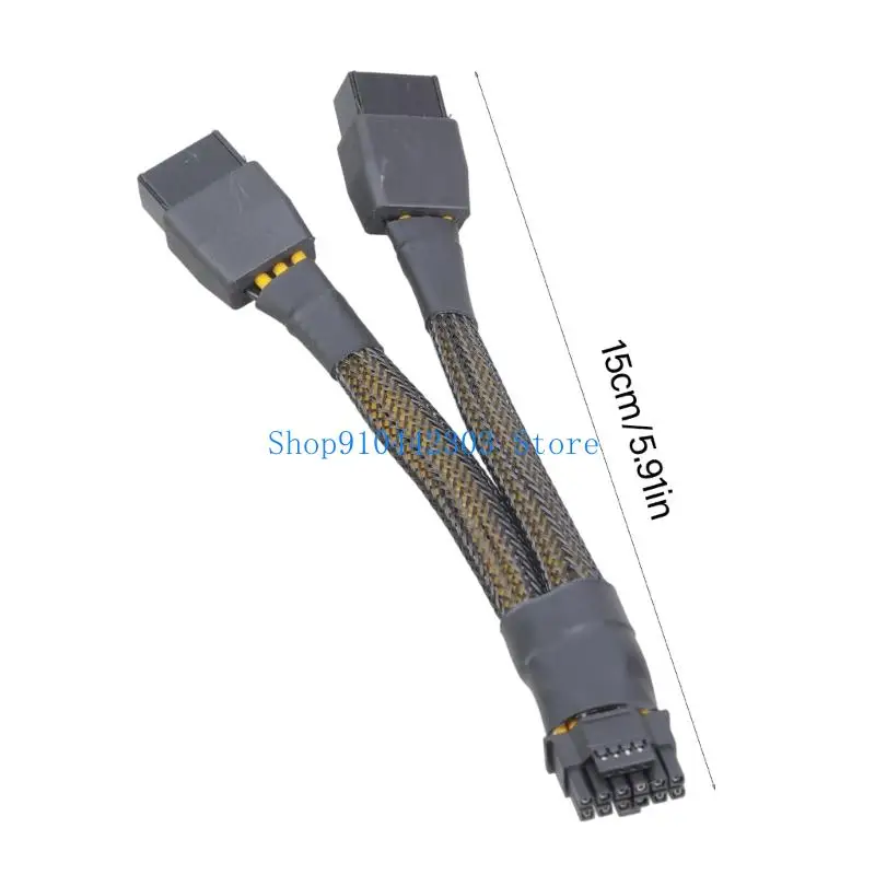 L4md 8pin a 12+4pin 16pin 18awg para série RTX40 RTX4070/4080 Conexão fonte alimentação flexível