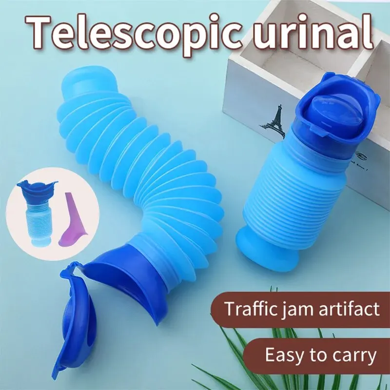 Collapsible Portable Urinal for Men And Women- Reusable Potty for Camping and Long Trips - Convenient And Hygienic Solution