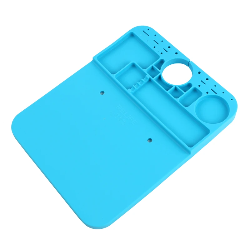 Piattaforma di stoccaggio di riparazione del telefono del PC ESD ad alta temperatura del cuscinetto dell'isolamento termico del Silicone 2019 per il supporto Stereo del microscopio