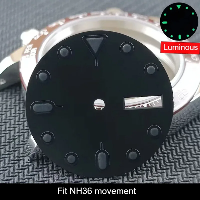 28,5 мм новый индивидуальный циферблат 3,0/3,8/4,2 фута SKX007, модифицированный циферблат, подходит для NH36, аксессуары для часов с механизмом, новый DIY
