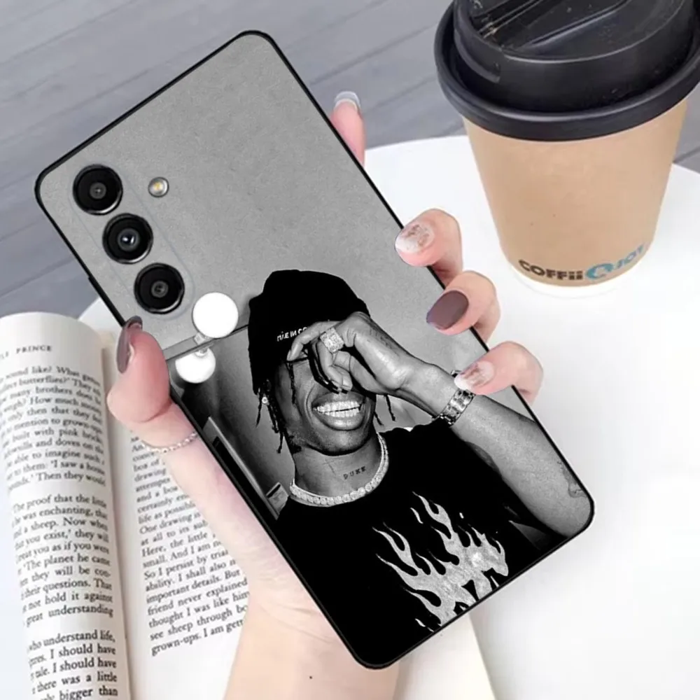 Rapper ASAP Rocky  Phone Case For Samsung S24,23,22,30,21,10,9,Ultra,Plus,Lite,FE,Soft Silicone Black Cover