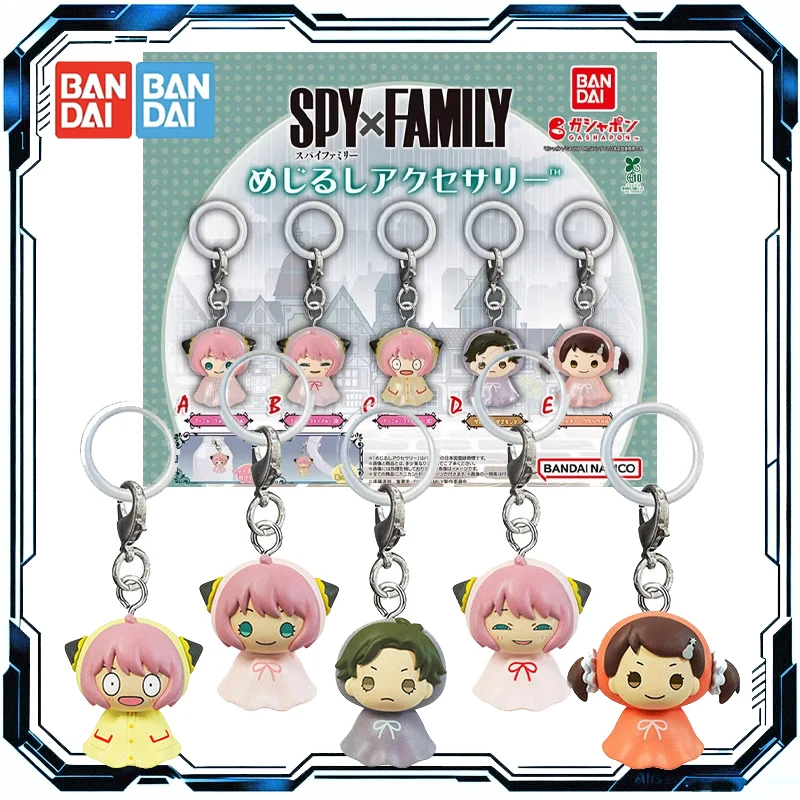 

Bandai Original Gashapon SPY×FAMILY Anya Forger Becky Blackbell Damian Desmond Action Figure Toys for Boys Girls Gift Model