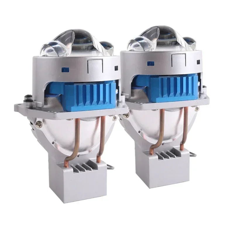 The latest 3-inch S16 dual Led projection lens headlights with 55w, 84w and 6000k high and low beam automotive parts